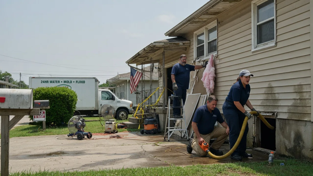 Water Damage Repair in Saint Louis, OK near me